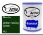 Preview: Mazda, British Racing Green, HU: 500ml Lackdose, von ATW Autoteile West.